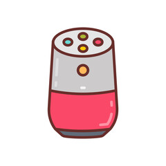 Voice Activated Device icon in vector. Illustration