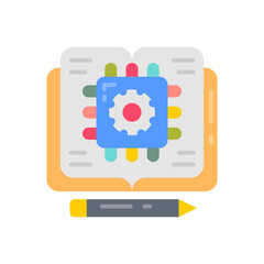 Cybernetics icon in vector. Illustration