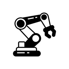 Robotic Arm icon in vector. Illustration