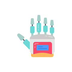 Robotic Hand icon in vector. Illustration