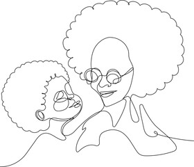 Happy mothers day illustration with woman holding a Flowers. Thank you card with blooming flowers. Use for Boarding Pass, birthday card, invitations, Birthday card Vector illustration