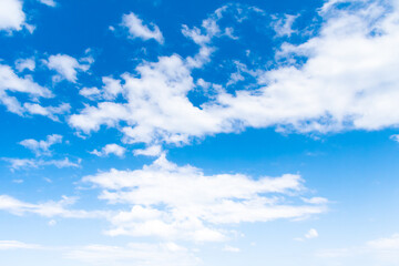 Fototapeta premium 青空と雲
