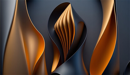 Abstract 3D Modern Background 