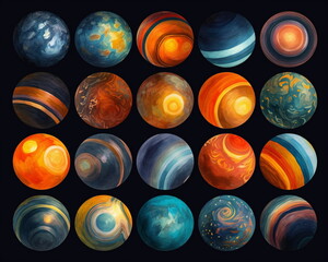 3d render of a sphere, Generative AI, Generative, AI