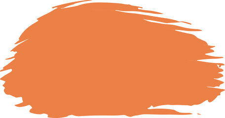 Grunge Brush Stroke Shape SVG Isolated