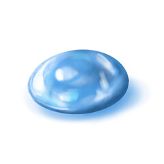 blue crystal ball