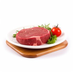 Bottom Round Steak. Generative AI