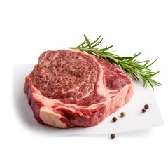 Fototapeta premium Delmonico Steak Boneless Ribeye. Generative AI