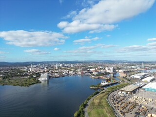 A view of Cardiff bay