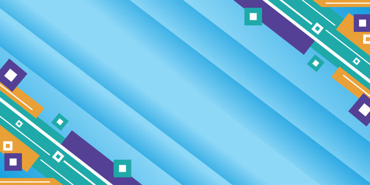 Gradient square pattern geometric background