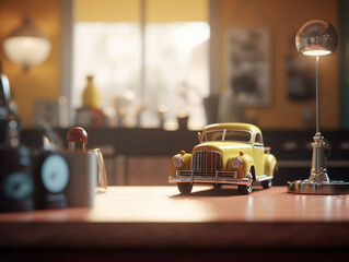 Step Back in Time: Capturing the Charm of Retro Decor. Generative AI