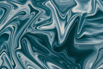 Abstract liquify, waves color gradient, seamless pattern and liquid ripples art.