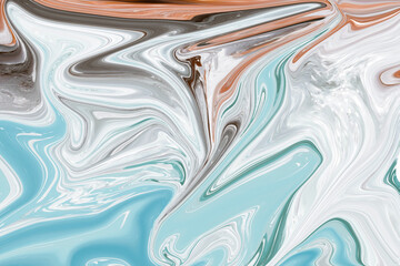 Abstract liquify, liquid ripples, marble texture and psychedelic background screen.