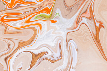 Abstract liquify, waves color gradient, liquid texture and liquid ripples abstraction.