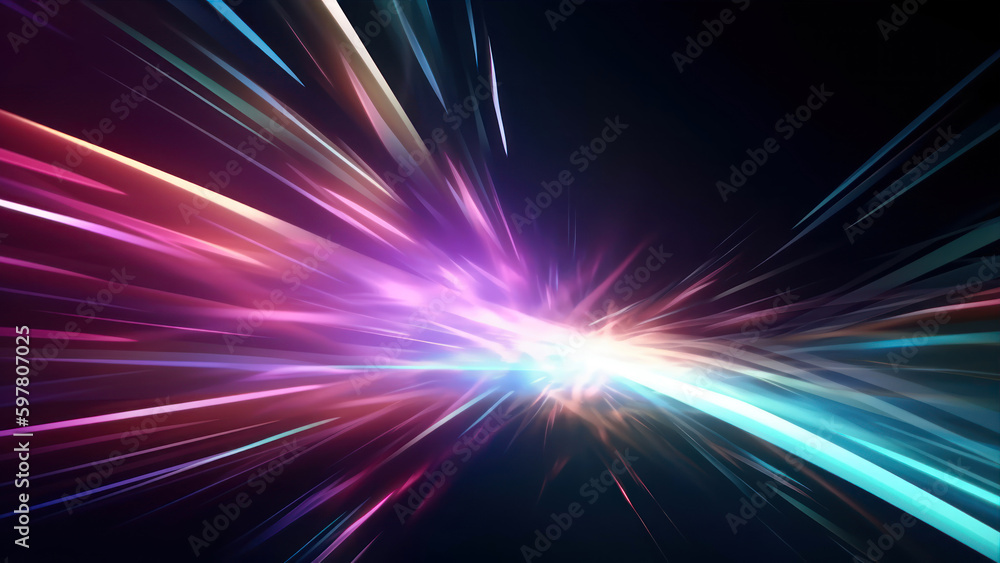 Poster abstract background. luminous swirling. elegant glowing circle. sparking particle. space tunnel. glo