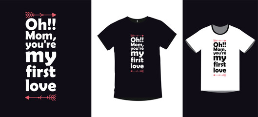 Mother's  Day, typography t-shirt design