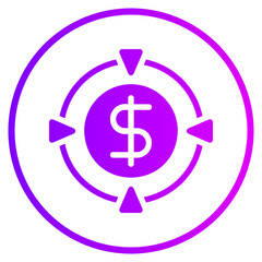 target gradient icon