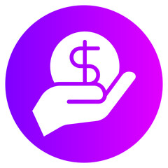 loan gradient icon