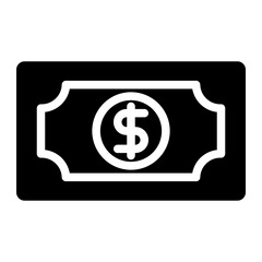 dollar glyph icon