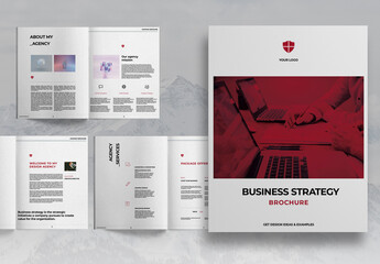 Business Strategy Brochure Layout
