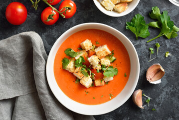 Tomato Gazpacho soup