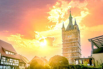 Altstadt, Bad Wimpfen, Deutschland 