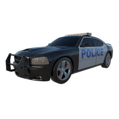 Police Patrol 2-Perspective F view png 3D Rendering Ilustracion 3D	

