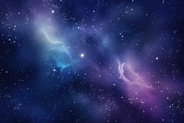 Deep space with stars.Created using Generative AI technology.