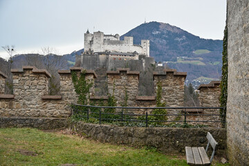 Blick zur Festung Hohensalzburg von der Richterhöhe