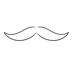 moustache mustache illustration