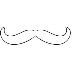 moustache mustache illustration