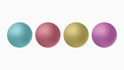 3d colorful balls 