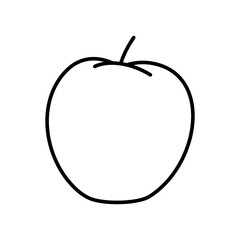 Apple Fruit Icon for Logo and More