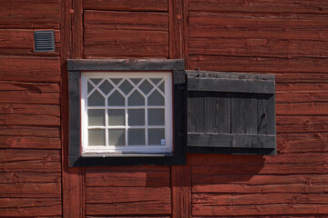 Old wooden building.
