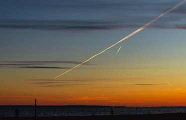 sunset colors fro BK