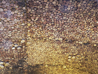 Fototapeta premium WOODEN PIECE DESIGN