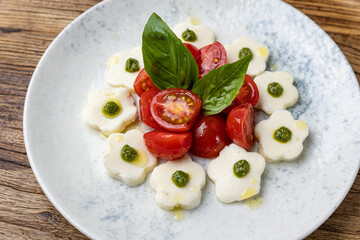 A delicious salad from the chef
