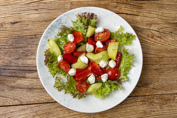A delicious salad from the chef
