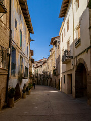 Fototapeta na wymiar Paseando por las calles de Alcañiz (Teruel-España)