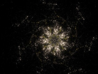 Imaginatory fractal abstract background Image