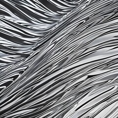 Obraz premium A rustling and crinkling texture with metallic foil and paper2, Generative AI