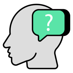 Premium download unknown chat icon