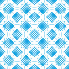 seamless pattern of diamonds