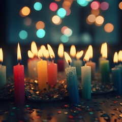 Party or Birthday Background, made with an generative AI