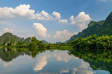 lake in the mountains