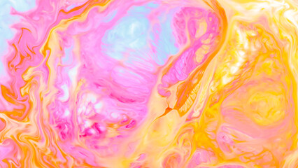 Abstract colored background, fluid design. Abstract water colors texture background. Fluid art