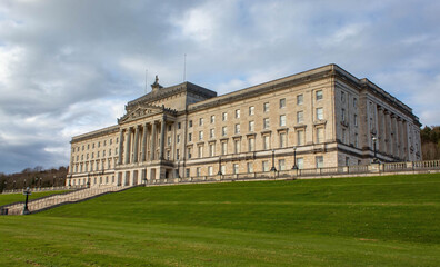 Designed by Arnold Thornely, and opened in 1932 by Edward, Prince of Wales, Stormont Buildings is home to the Northern Ireland Government