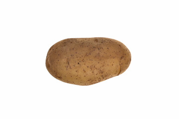 Potato isolated on white background