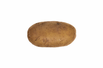 Fototapeta na wymiar Potato isolated on white background