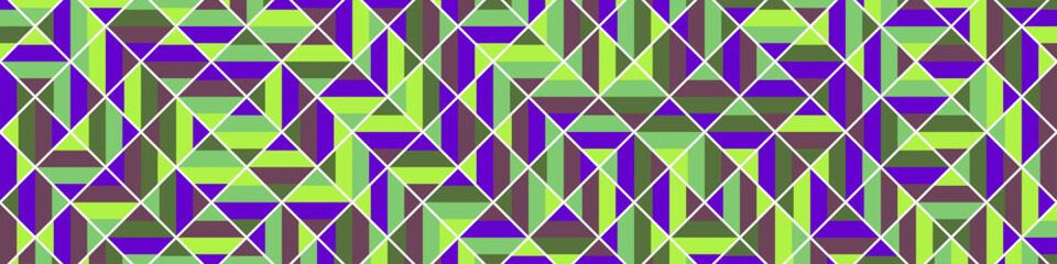 Color Rhombus tile tessellation pattern illustration